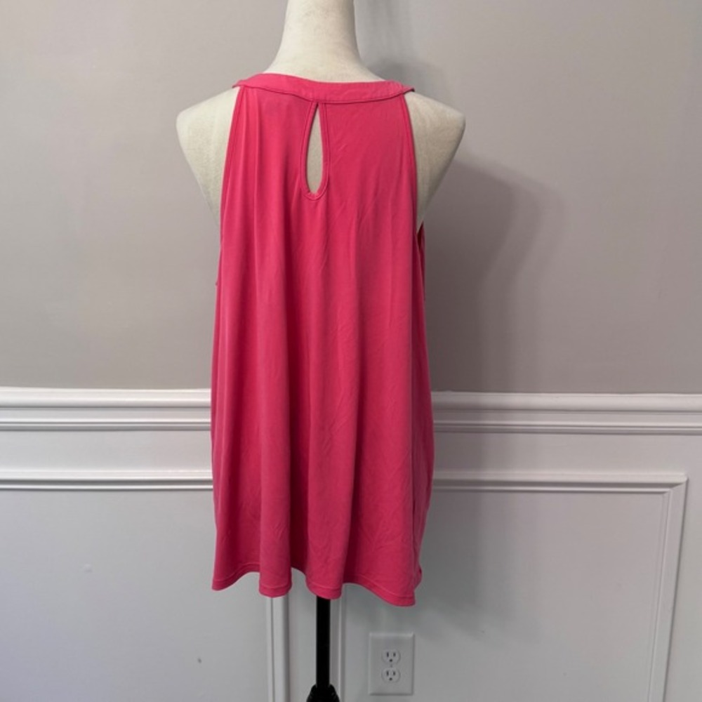 Torrid Pink Halter Neck Keyhole Back Sleeveless Top Blouse Womens‎ Plus Size 1 - Picture 6 of 9
